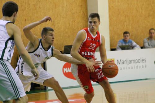Tautvydas Kliučinykas vedė marijampoliečius į pergalę