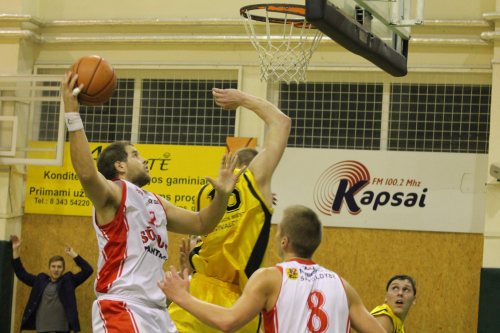 Marius Valukonis pelnė 16 taškų