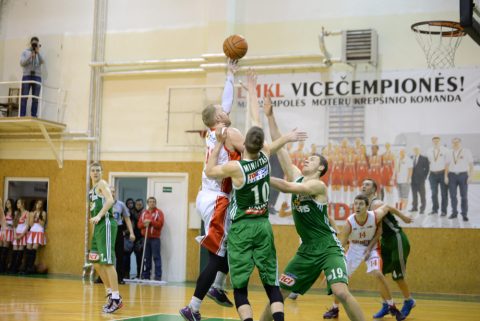 2015.01.28 DNB LKF Mažosios taurės finalas: Sūduva-Mantinga - Žalgiris-2 – 12