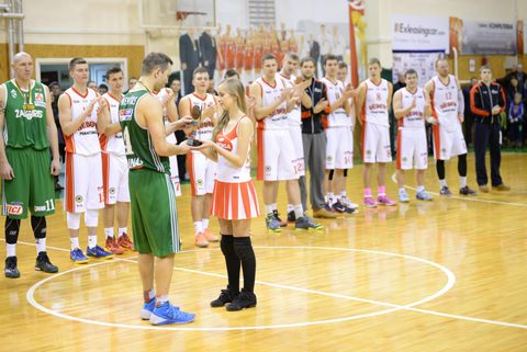 2015.01.28 DNB LKF Mažosios taurės finalas: Sūduva-Mantinga - Žalgiris-2 – 34
