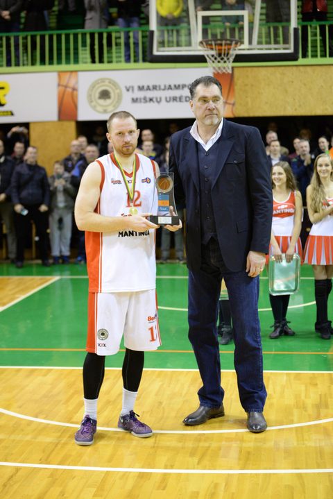 2015.01.28 DNB LKF Mažosios taurės finalas: Sūduva-Mantinga - Žalgiris-2 – 39