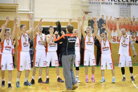 2015.01.28 DNB LKF Mažosios taurės finalas: Sūduva-Mantinga - Žalgiris-2 – 41