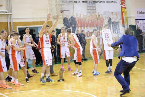 2015.01.28 DNB LKF Mažosios taurės finalas: Sūduva-Mantinga - Žalgiris-2 – 44