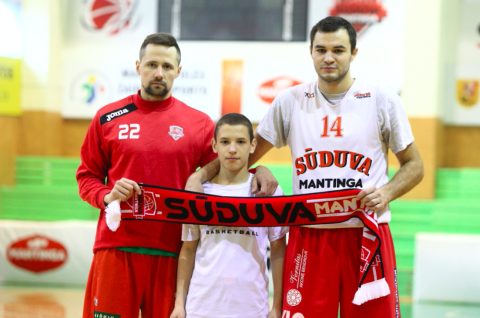 SKM auklėtinis „Sūduvos-Mantingos“ treniruotėje – 2