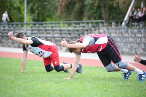 2018.08.27 Pirmoji „Sūduvos-Mantingos“ treniruotė – 2