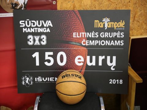 2018.09.30 "Sūduvos-Mantingos" ir "Išvien" organizuotas 3X3 krepšinio turnyras – 3