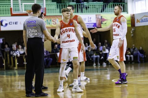 2019.10.26. Marijampolės „Sūduva-Mantinga“ – Kauno „Žalgiris-2" – 63